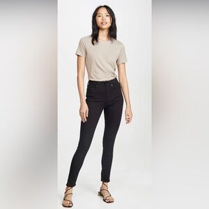 NWOT Nina High Rise Ankle Skinny - Black